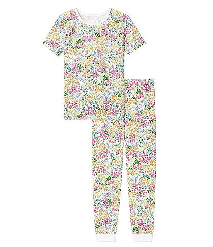 BedHead Pajamas Little/Big Girls 2T-12 Family Matching Cottage Garden Two-Piece Pajamas Set