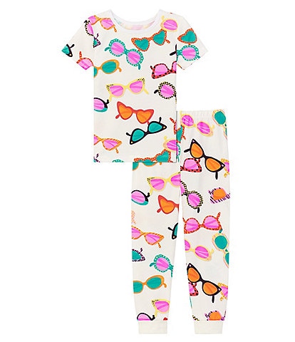 BedHead Pajamas Little/Big Girls 2T-12 Family Matching Sunny Lens Two-Piece Pajamas Set