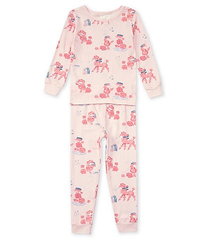 BedHead Pajamas Little/Big Girls 2T-12 Pampered Poodles Two-Piece Pajamas Set
