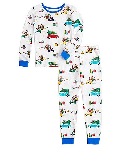 BedHead Pajamas Little/Big Kids 2T-12 Family Matching Christmas Holiday Rush Two-Piece Pajamas Set