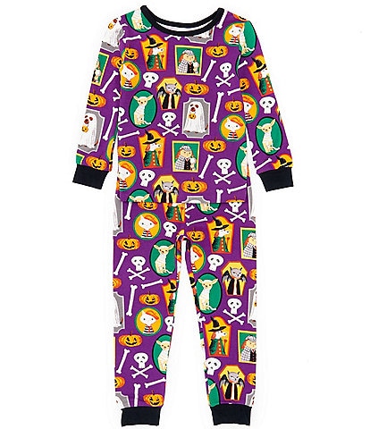 BedHead Pajamas Little/Big Kids 2T-12 Long Sleeve Trick-Or-Treat Jersey Top & Pants Set