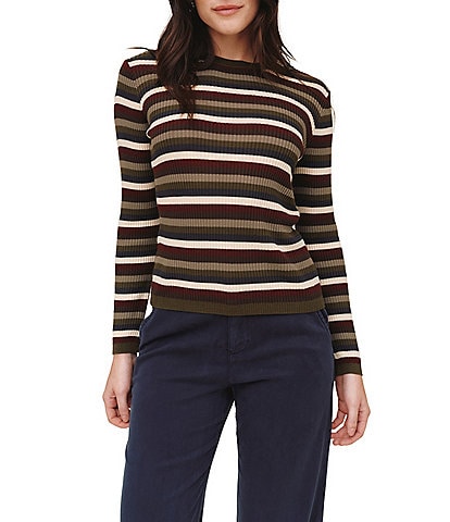 Bella Dahl Long Sleeve Stripe Crew Tee