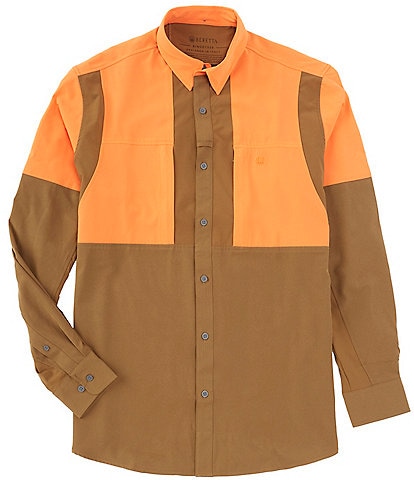 Beretta TKAD Flex Performance Color Block Long Sleeve Woven Shirt