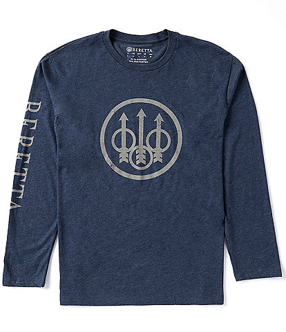 Beretta Trident Logo Long Sleeve T-Shirt