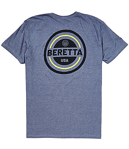 Beretta Trident Logo Short Sleeve Graphic Relaxed Fit T-Shirt