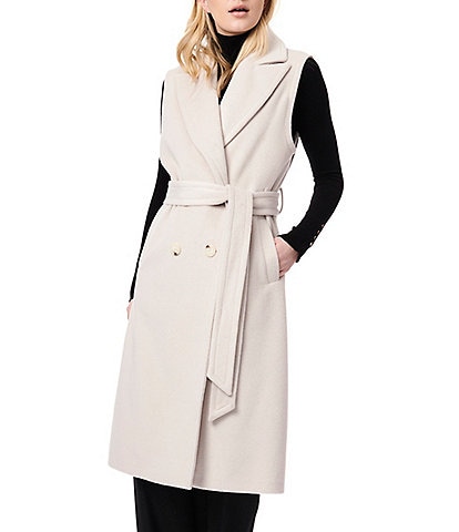 Bernardo Women's Double Breasted Belted Trench Coat