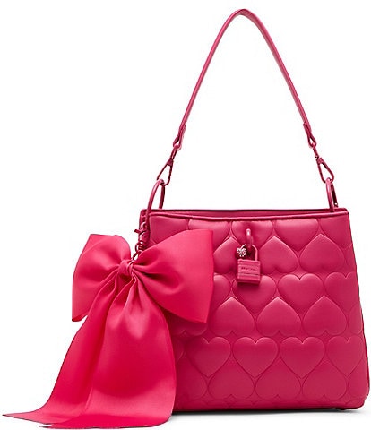 Betsey Johnson Always Heart Core Bucket Bag