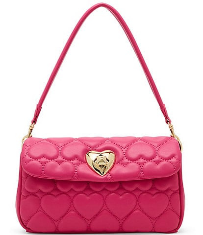 Betsey Johnson Always Heart Core Flap Shoulder Bag