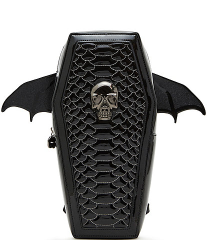 Betsey Johnson Bat To The Bone Skull Backpack