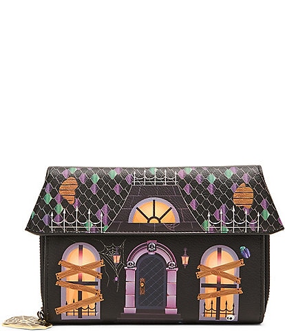 Betsey Johnson Boo & Breakfast Wallet On A Chain Crossbody Bag