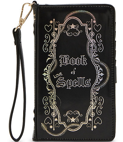 Betsey Johnson Book Of Spells Wallet Wristlet