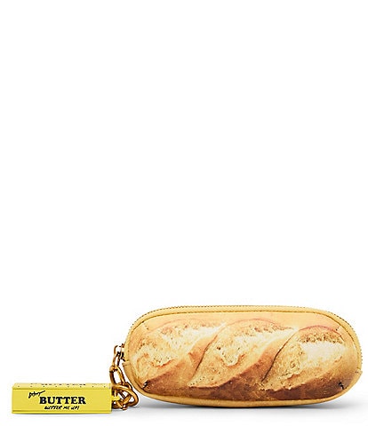 Betsey Johnson Bread & Buttah Dangle Pouch Bag