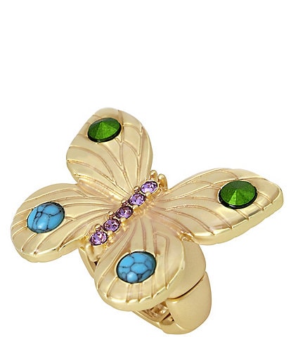 Betsey Johnson Butterfly Stretch Ring