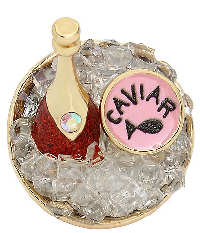 Betsey Johnson Champagne Cocktail Ring
