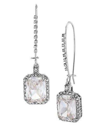 Betsey Johnson Crystal Drop Earrings