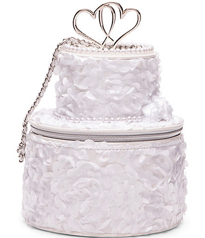 Betsey Johnson Frost Yourself Pearl Cake Crossbody Bag