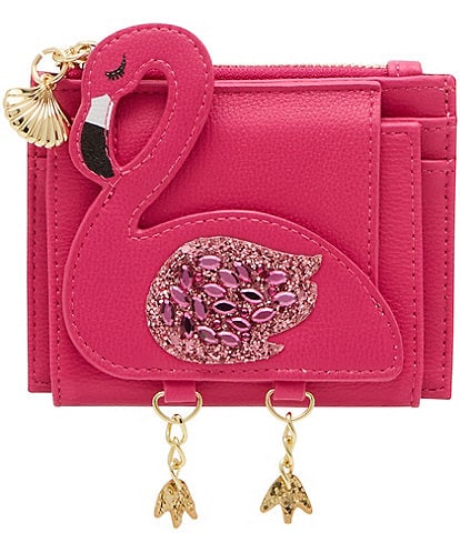 Betsey Johnson Hot As Flock Bifold Wallet