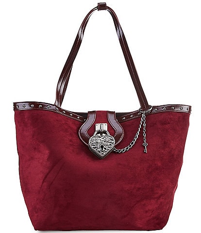 Betsey Johnson Lock It Down Charm Tote Bag