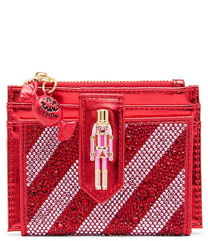 Betsey Johnson Nutcracker Rhinestone Wallet