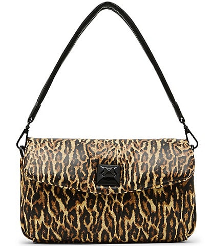 Betsey Johnson Puffed Flap Shoulder Bag