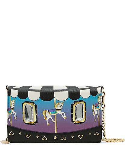 Betsey Johnson Spin Me Wallet Crossbody Bag