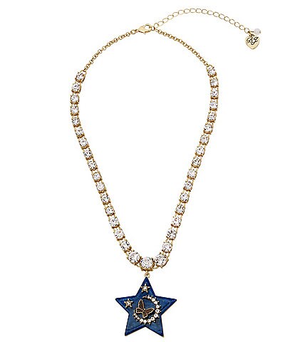 Betsey Johnson Star Short Pendant Necklace