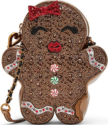 Betsey Johnson Sugar Spice Gingerbread Crossbody Bag