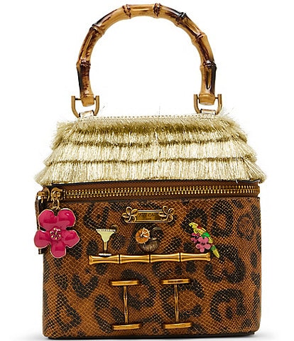 Betsey Johnson Tiki Chic Bar Satchel Bag