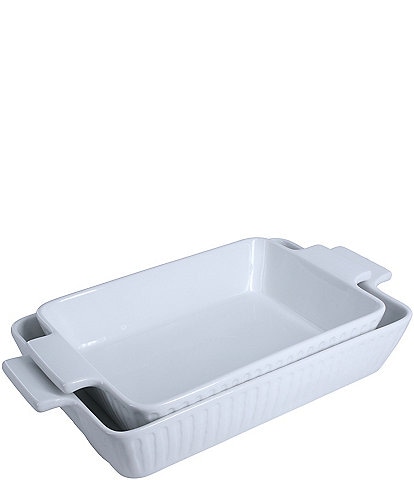 BIA Cordon Bleu Colonnade Blanco 2-Piece Baker Set