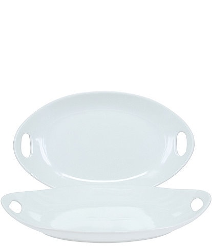 BIA Cordon Bleu Oval Platters with Handle, Set of 2