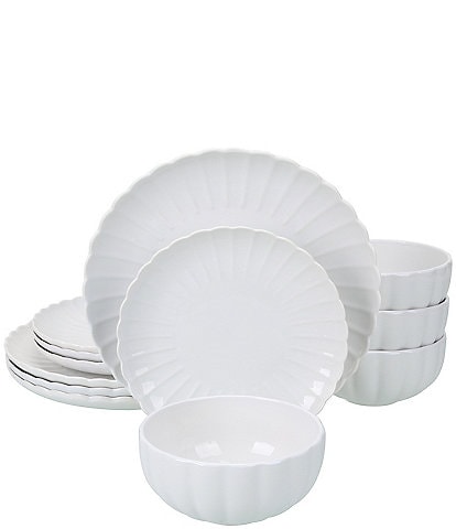 Bia Cordon Bleu Petal Collection 12-Piece Dinnerware Set