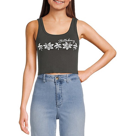 Billabong Beach Path Cropped Tank Top