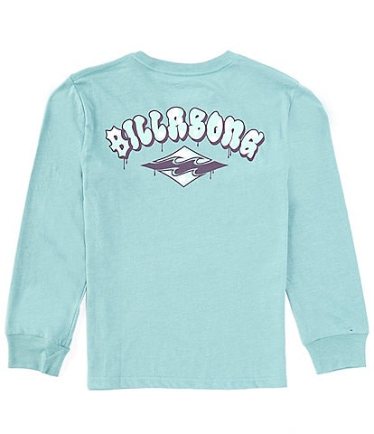 Billabong Big Boys 8-20 Long Sleeve Bubble Arch Graphic T-Shirt