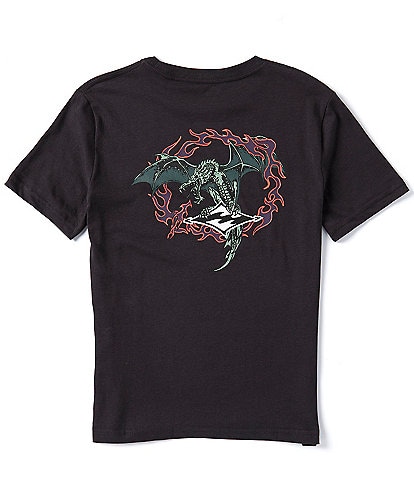 Billabong Big Boys 8-20 Short Sleeve Dragon Graphic T-Shirt