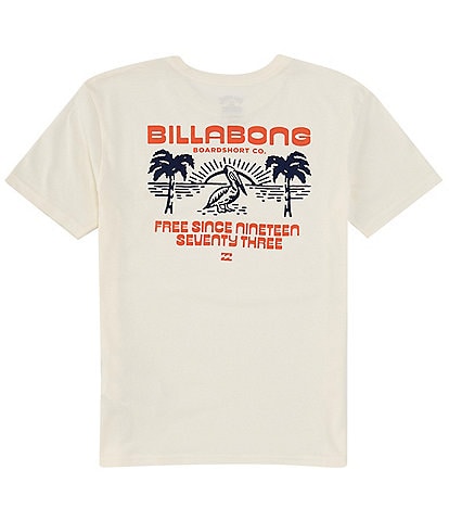 Billabong Big Boys 8-20 Short Sleeve Lounge Graphic T-Shirt