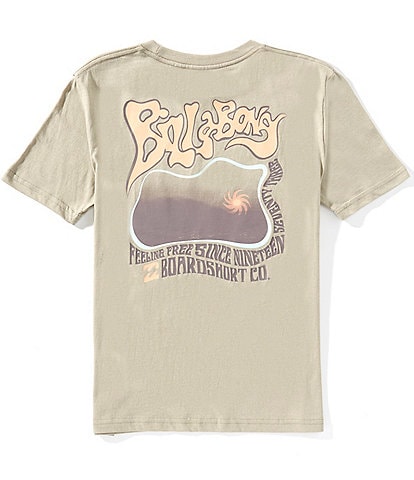 Billabong Big Boys Short Sleeve Segment Woven T-Shirt