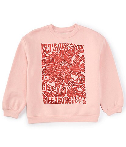 Billabong Big Girls 7-16 Love Is All Long Sleeve Graphic Sweatshirt