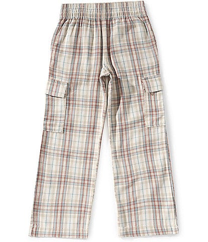 Billabong Big Girls 7-16 Beach Break Plaid Cargo Pants
