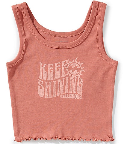 Billabong Big Girls 7-16 Sleeveless Keep Shining Tank Top