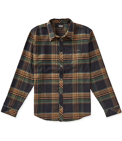 Billabong Coastline Plaid Flannel Shirt
