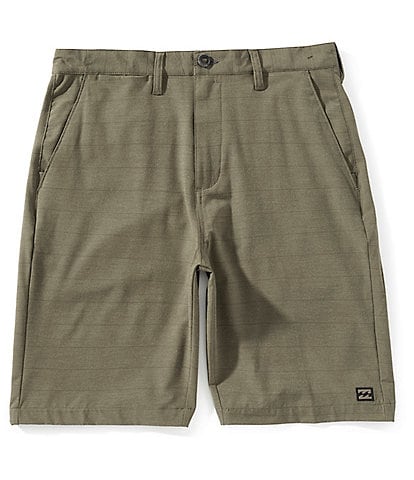 Billabong Crossfire Solid Elastic Submersible 18#double; Inseam Shorts