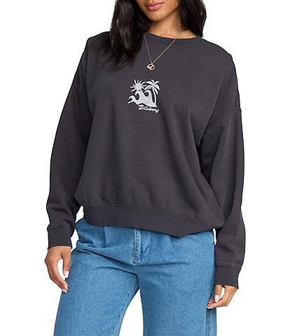 Billabong Echo Long Sleeve Brushed Fleece Sweatshirt
