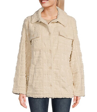 Billabong Fairbanks Long-Sleeve Printed PolarFleece® Cozy Teddy Jacket