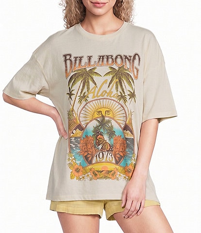 Billabong Forever Dawn Short Sleeve Oversized T-Shirt