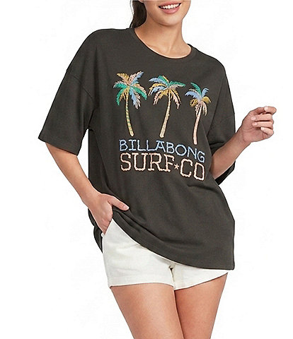 Billabong Found In Paradise Short Sleeve Oversized T-Shirt