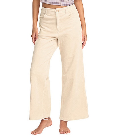 Billabong Free Fall Wide Leg Corduroy Pants