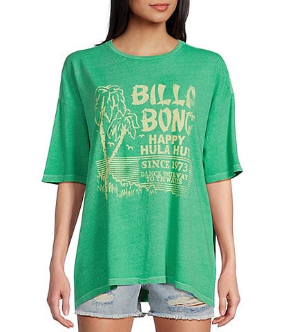 Billabong Hula Hut Oversized Graphic T-Shirt