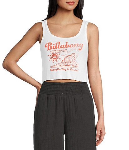 Billabong In My Dreams Sleeveless Cropped Tank Top