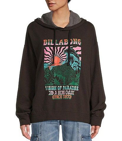 Billabong Keep It Up Graphic Fleece Hoodie