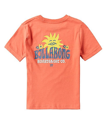 Billabong Little Boys 2T-7 Short Sleeve Lounge Graphic T-Shirt